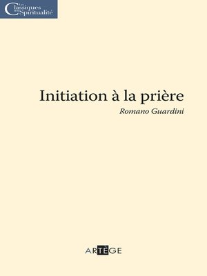 cover image of Initiation à la prière